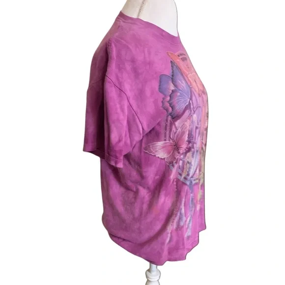 The Mountain Purple Dreamcatcher & Butterfly T-shirt - Picture 2 of 6